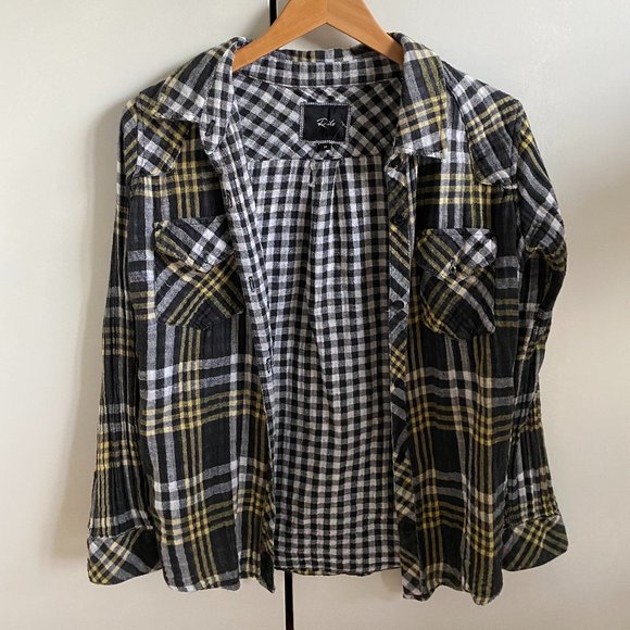 Rails Flannel - Size M - Picture 1 of 6